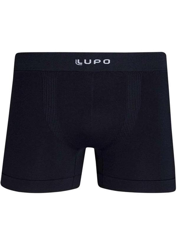 Vista 2 Cueca Boxer Lupo 661-001 9990-Preta Lupo