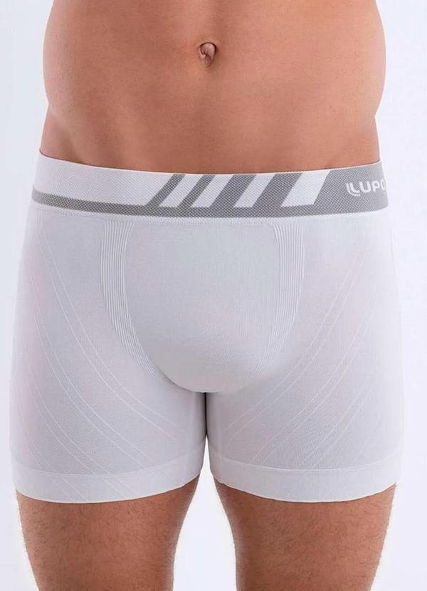 Vista 2 Cueca Boxer Lupo 671-002 111-Branco Lupo