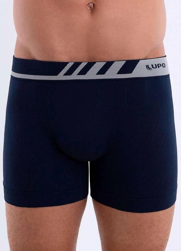Cueca Boxer Azul Lupo 671-002