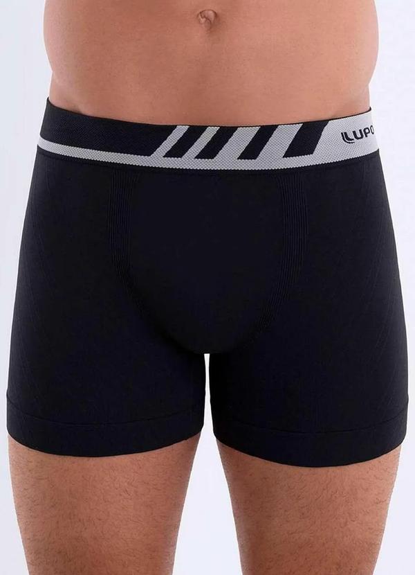 Vista 2 Cueca Boxer Lupo 671-002 999-Preto Lupo