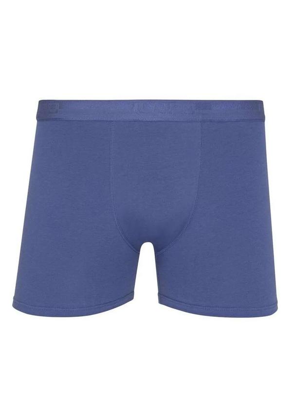 Cueca Boxer Azul Lupo 784-017