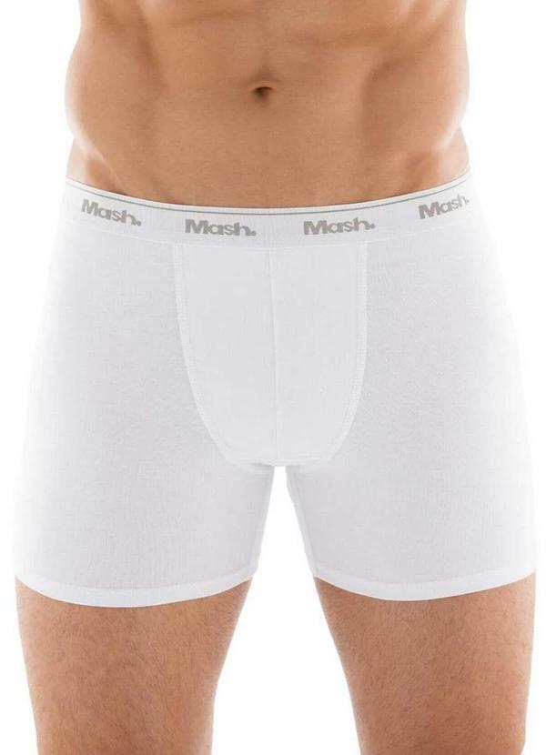 Vista 2 Cueca Boxer Mash 070.40 Br00-Branco MASH