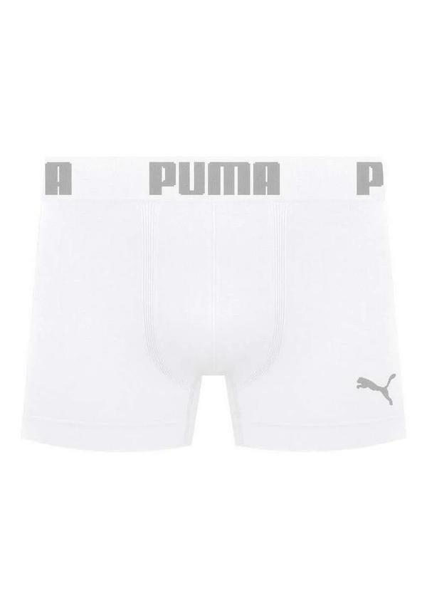 Vista 2 Cueca Boxer Puma 14100-001 500-Branco Puma