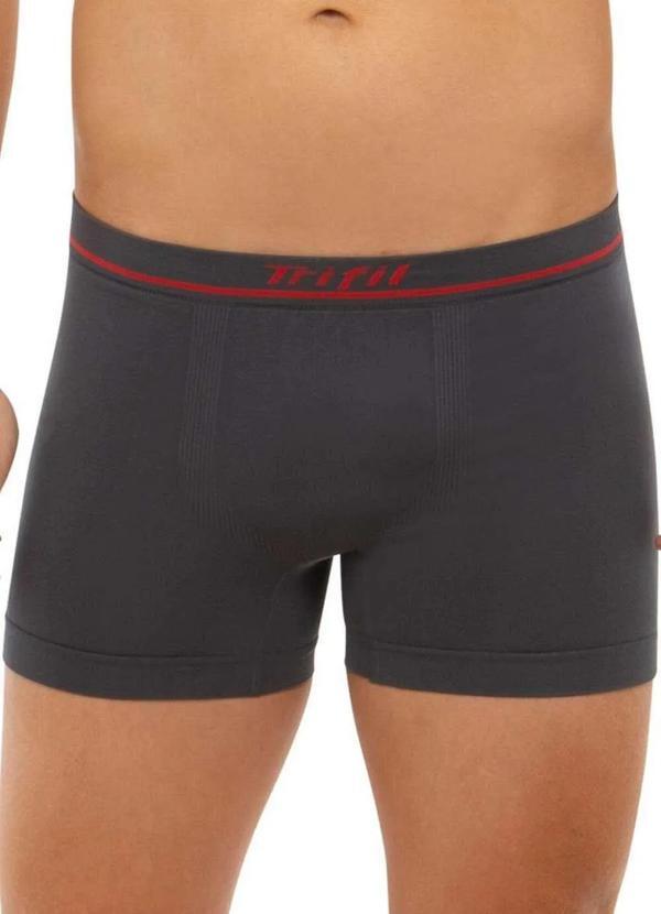 Vista 2 Cueca Boxer Trifil 0701 0236-Cinza-Chumbo TRIFIL