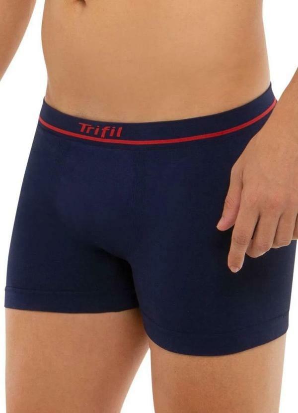 Vista 2 Cueca Boxer Trifil 0701 0x01-Marinho TRIFIL