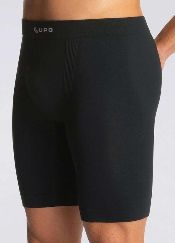 Cueca Long Leg Preto Lupo 674-001