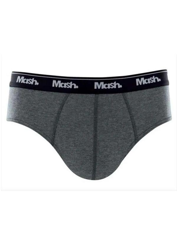 Vista 2 Cueca Slip Mash 073.58 Cz06-Cinza-Chumbo MASH