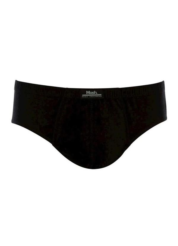 Vista 2 Cueca Slip Mash 074.58 Pt-Preto MASH