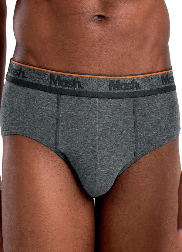 Vista 2 Cueca Slip Mash 173.09 Cz10-Cinza-Mescla MASH