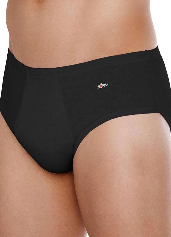 Cueca Slip Zorba 172 com Abertura Plus Size