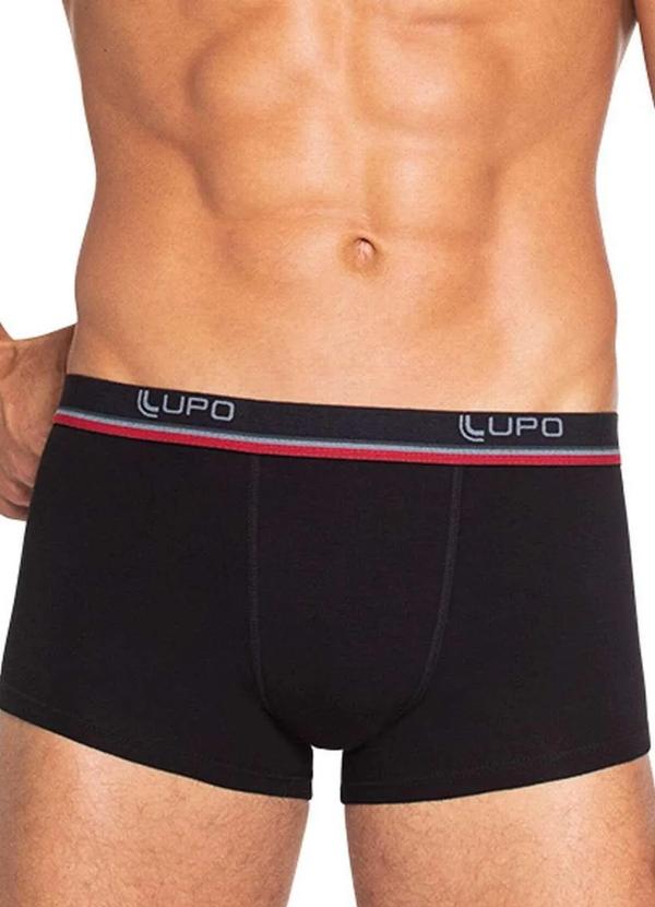 Cueca Sunga Lupo 460-002 9990-Preto