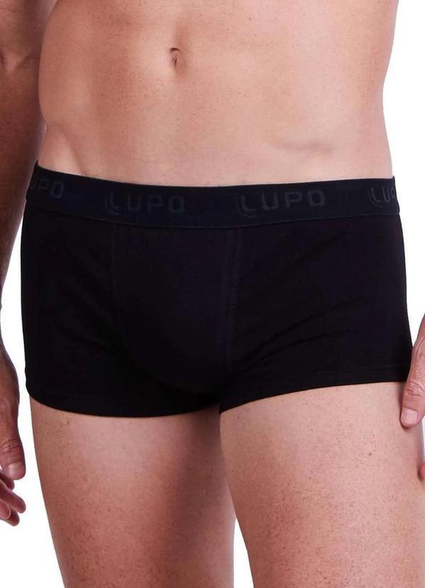 Cueca Sunga Lupo 480-002 999-Preta