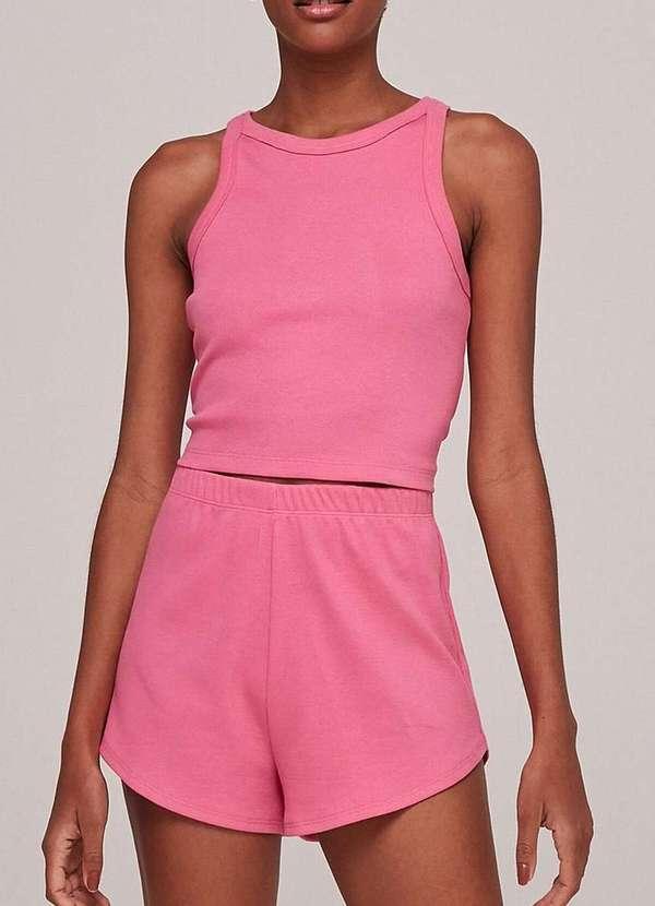 Vista 2 Pijama Feminino Curto Hering 7ckr Nmc-Off-White Hering