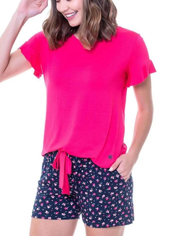 Pijama Feminino Curto Podiun 225040