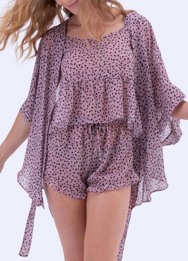 Robe Feminino Curto Cor com Amor 13205