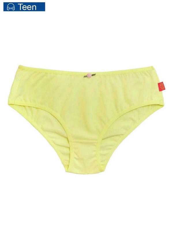 Vista 2 Calcinha Infantil Sanny 212830 7a-Amarelo-Vanilla Sanny