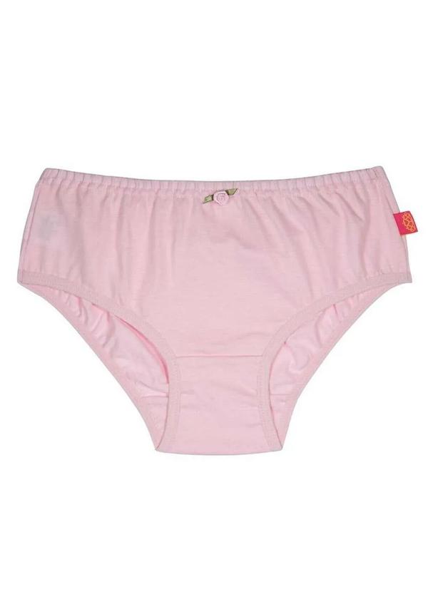Vista 2 Calcinha Infantil Sanny 222962 2g-Rosa-Bella Sanny