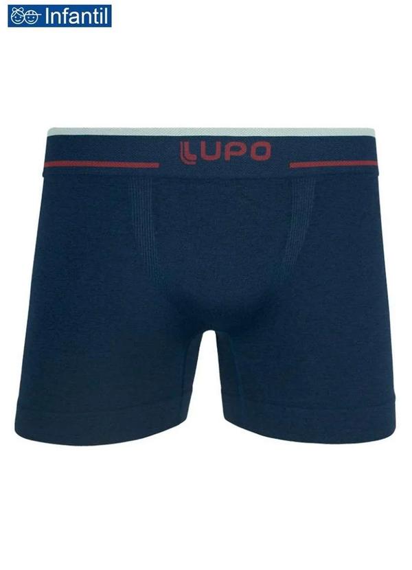 Vista 2 Cueca Infantil Boxer Lupinho 137-010 2800-Marinho Lupo Lupo