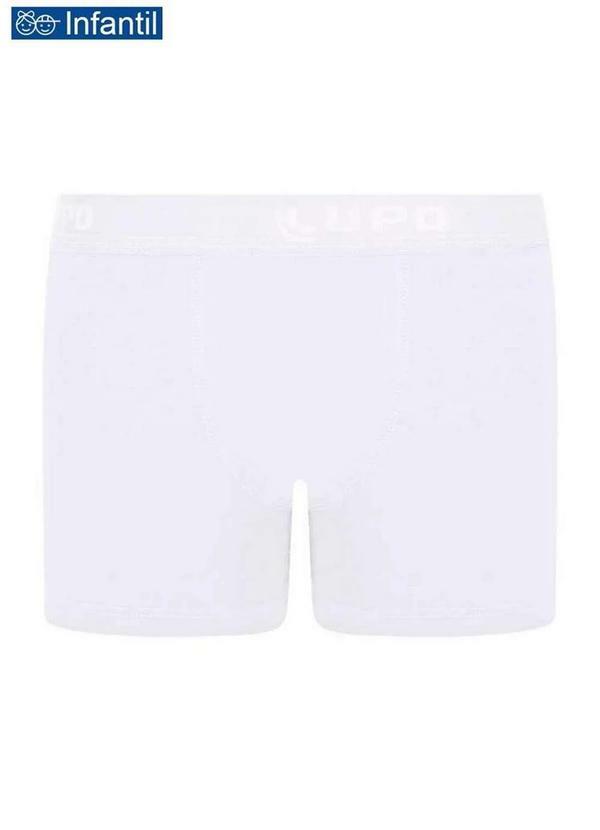 Cueca Infantil Boxer Lupinho 150-002 1110-Branca