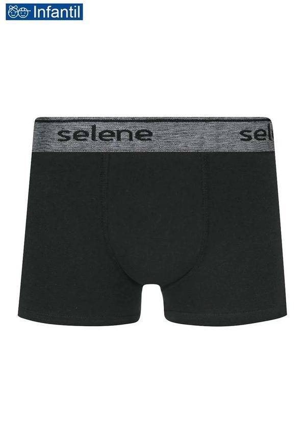 Vista 2 Cueca Selene Boxer 12450-001 550-Preto SELENE