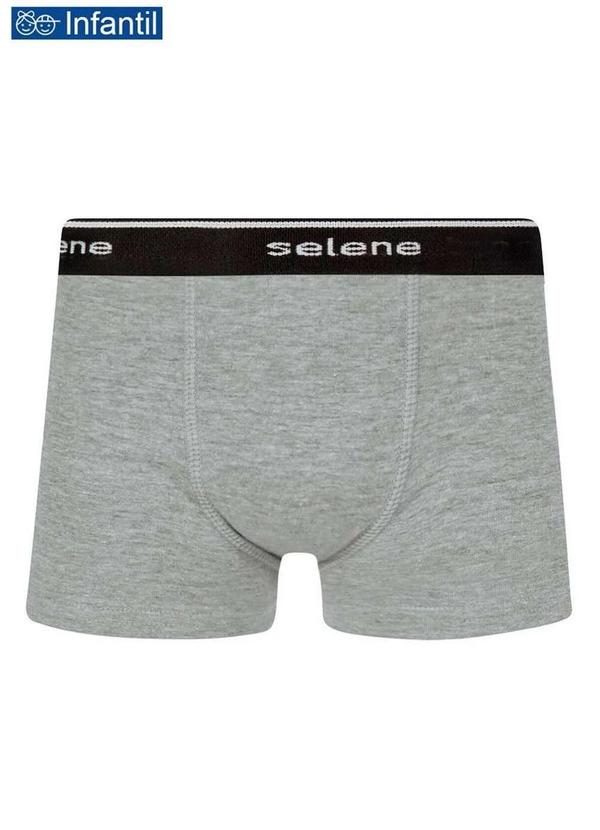 Vista 2 Cueca Selene Boxer 12450-001 583-Cinza-Mescla SELENE