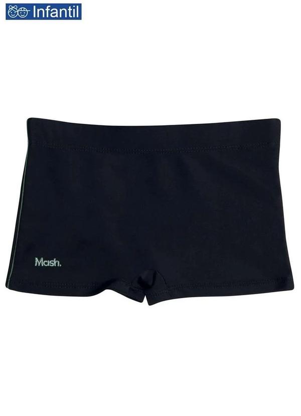 Sunga Praia Mash 310.07 Infantil Pt00-Preto
