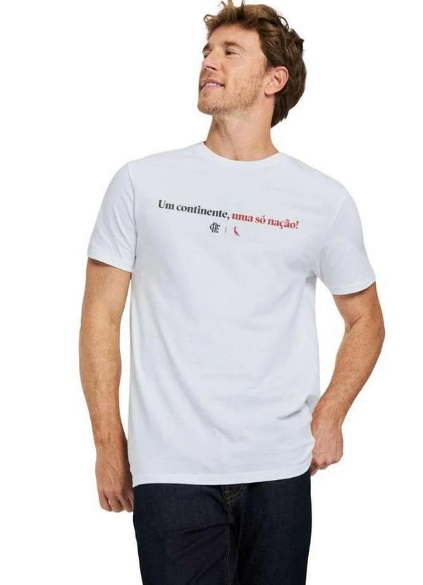 Camiseta Uma Só Nação Reserva Branco