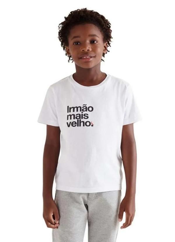 Camiseta Irmão Mais Velho Mini Reserva Mini Branco
