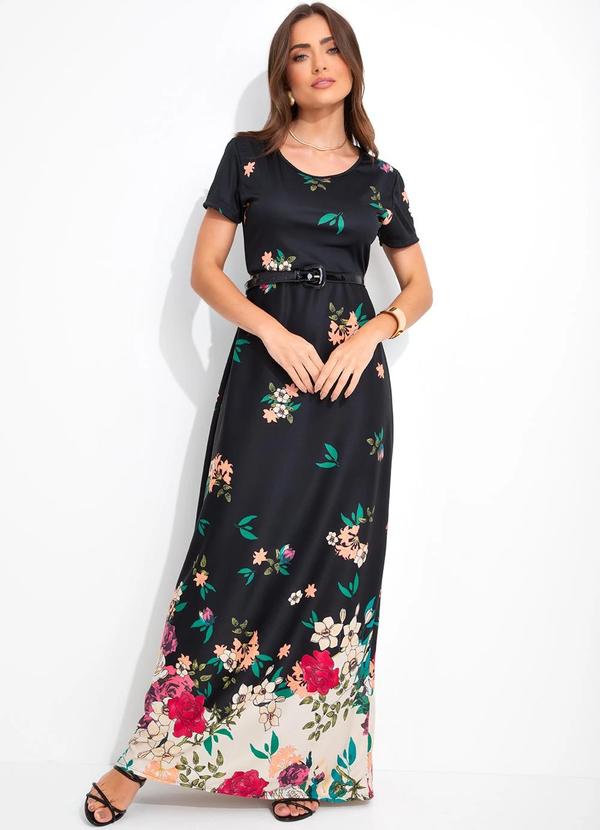 Vestido Preto em Malha