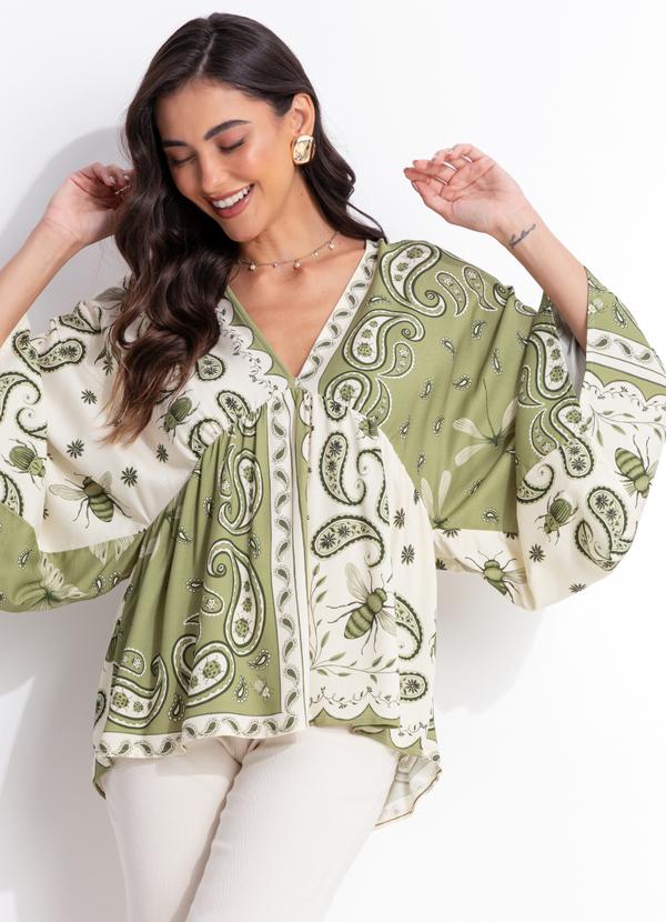 Bata Bandanas Jardim Verde