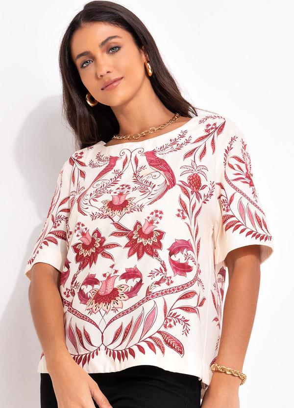 T-Shirt Nina Bege
