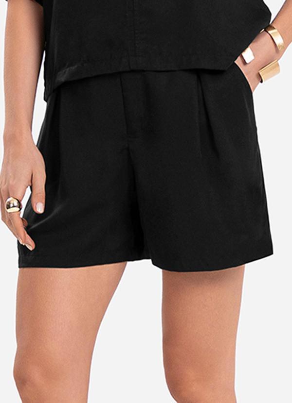 Bermuda Feminina Preto