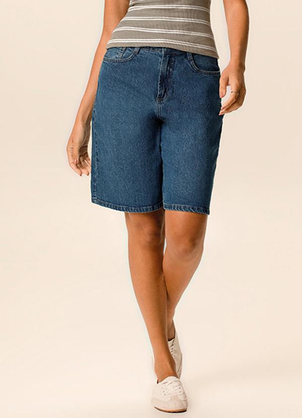 Bermuda Jorts Jeans Azul