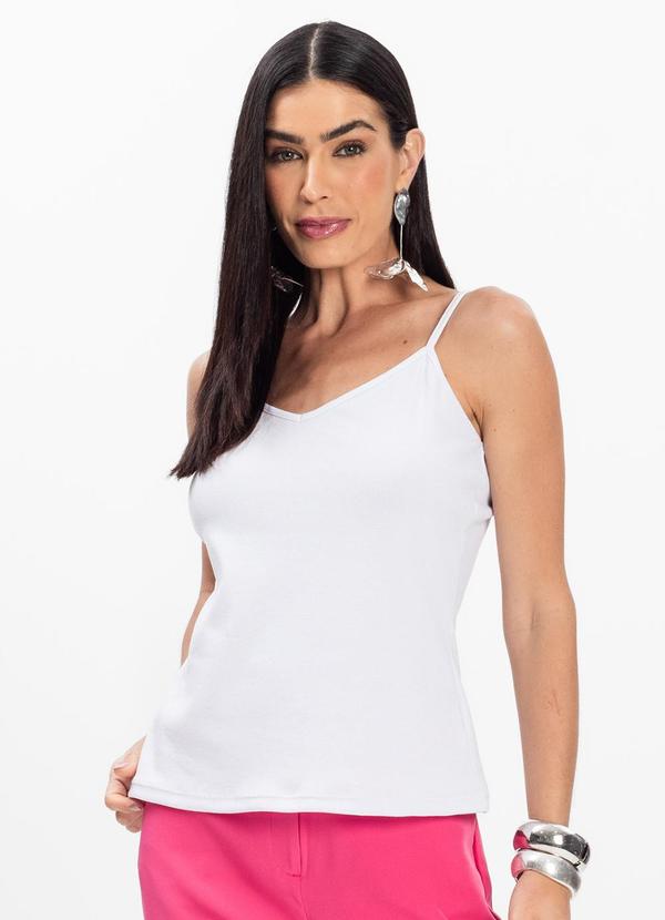 Blusa de Alça Branco
