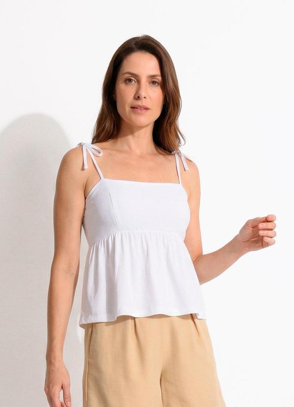 Blusa de Alças Branco