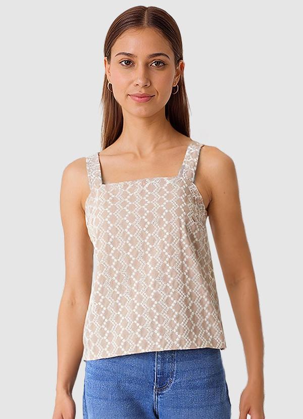 Blusa em Laíse Marrom