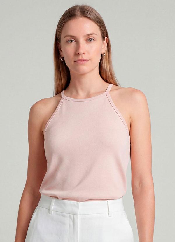 Blusa Feminina com Cava Americana Marrom