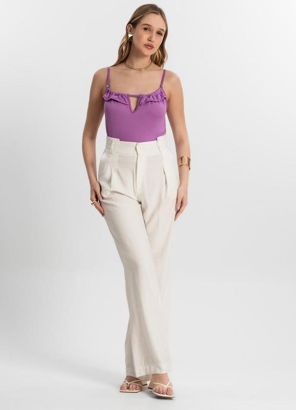 Blusa Malha Feminina Roxo