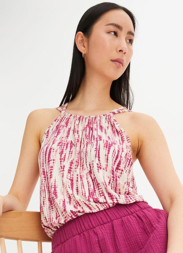 Vista 2 Blusa Poá Abstrato em Malha Fria bonprix bonprix