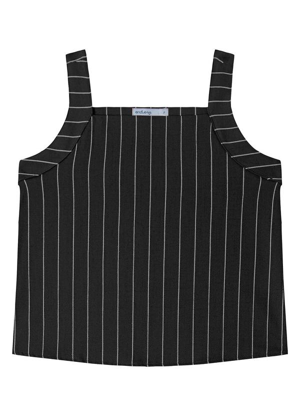 Vista 2 Regata Feminina Decote Quadrado Preto Endless Endless