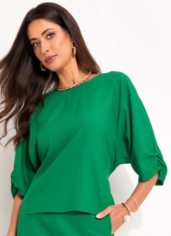 Vista 2 Blusa Verde Colcci Colcci