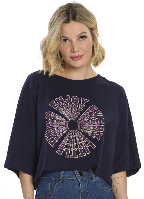 Blusa Feminina Enjoy Azul