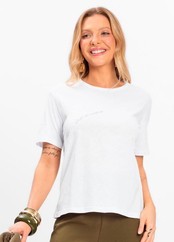 A Camiseta Básica Unissex Branco