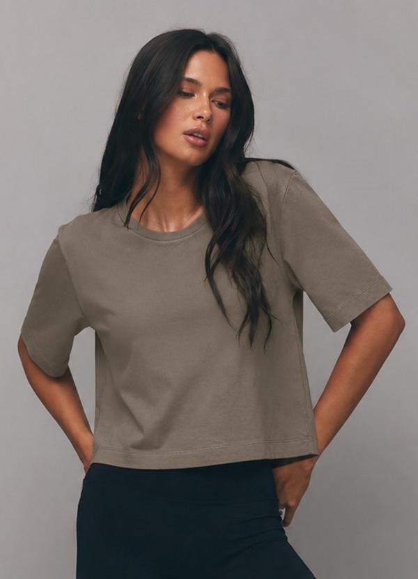 Blusa Adulto Feminino em Modal Marrom