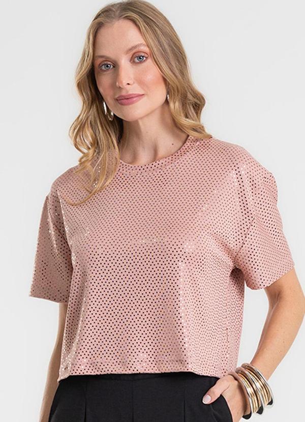 Blusa Ampla Rosa