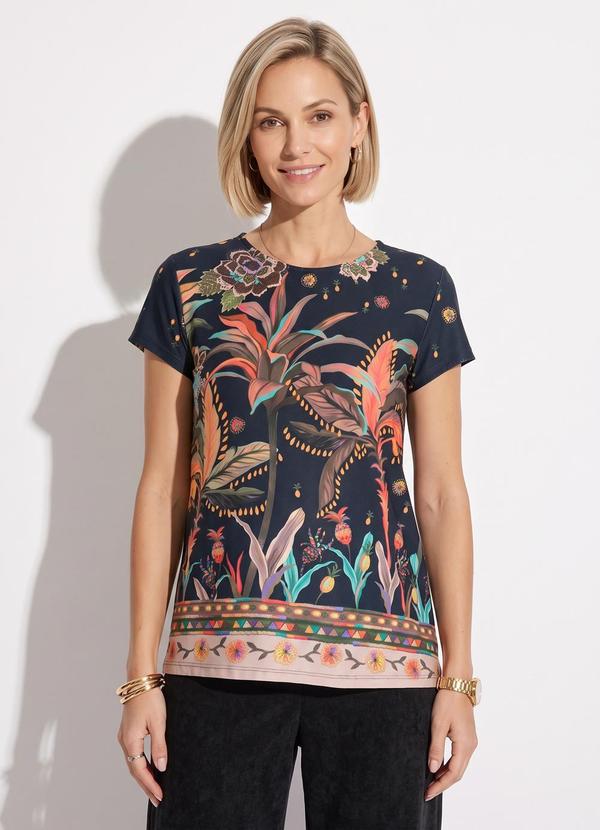 Blusa Barrado Color Alongada