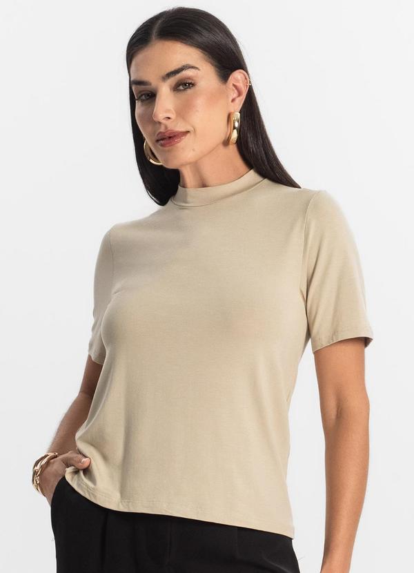 Blusa Básica FemininaBege