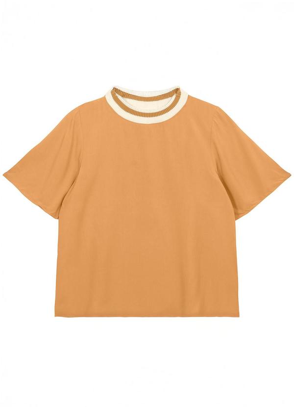Blusa Comfort em Viscose Verde Água