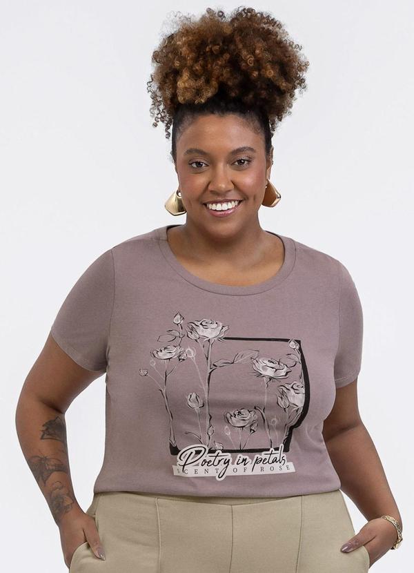 Blusa em Algodão Lilás