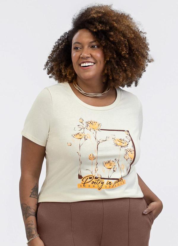 Blusa em Algodão Off White